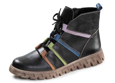 Gemini, trendige Damen-Stiefeletten, Winterschuhe, Weite G, mit herausnehmbarem Fussbett 