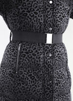 Kurzmantel mit Stretchgürtel 