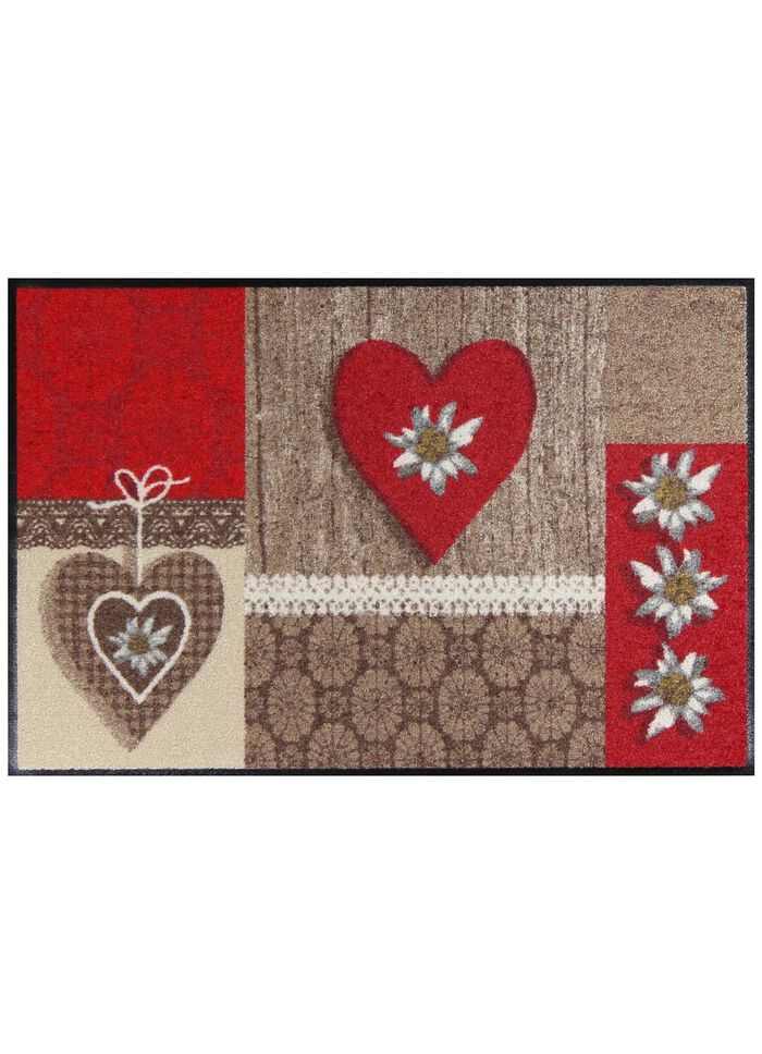 Fussmatte mit rutschhemmender R&uuml;ckseite 