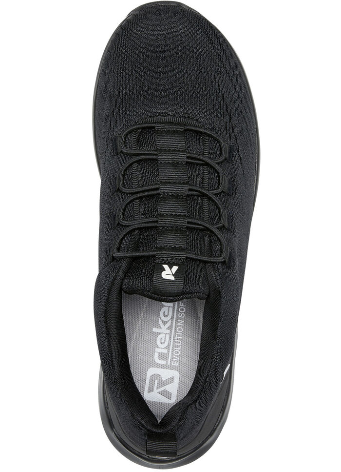 Rieker Sneaker mit elastischer Zierschnürung SCHWARZ