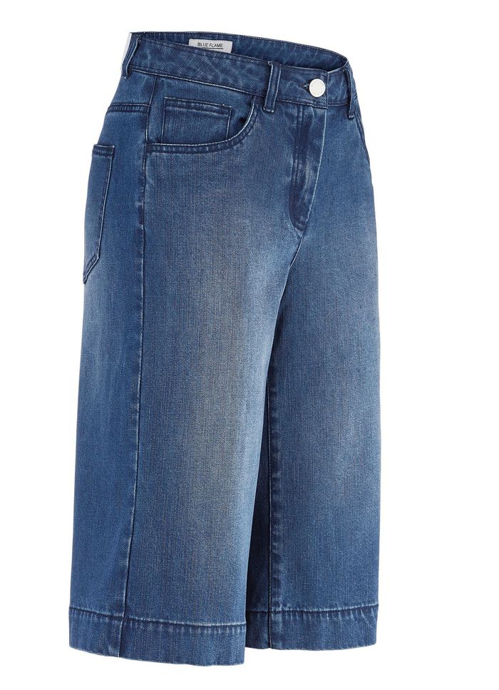 Jeans-Bermudas in 5-Pocket-Form 