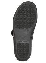 Warme Damen-Hausschuhe, Weite H, mit Klettverschluss 