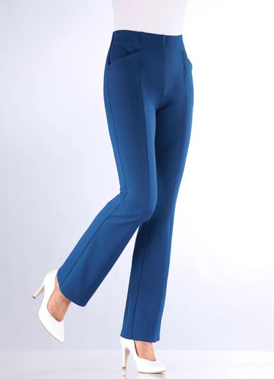 Jerseyhose mit ausgestellter Fussweite 