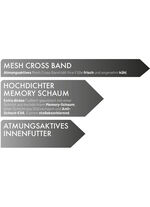 Relax-Cross Slipper f&uuml;r drinnen und draussen SCHWARZ