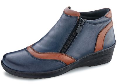 Gemini, bequeme Damen-Boots, Weite H, mit herausnehmbarem Fussbett 