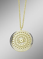 Wundervolle Halskette mit Kristallen 