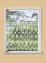 Kurzvorhang in Macram&eacute;-Qualit&auml;t 