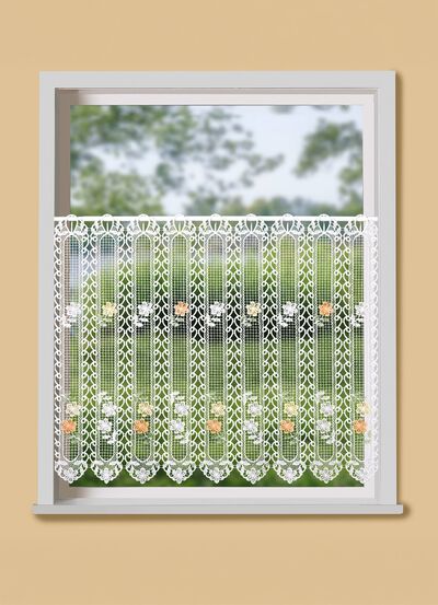 Kurzvorhang in Macram&eacute;-Qualit&auml;t 