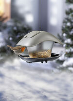 Futterhaus Square aus wetterfestem Kunststoff