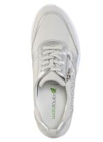 Waldl&auml;ufer, bequeme Damen-Schn&uuml;rschuhe, Weite H, mit herausnehmbarem Fussbett PASTELLGRAU