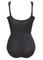 Anita Body mit transparenten T&uuml;lleins&auml;tzen SCHWARZ