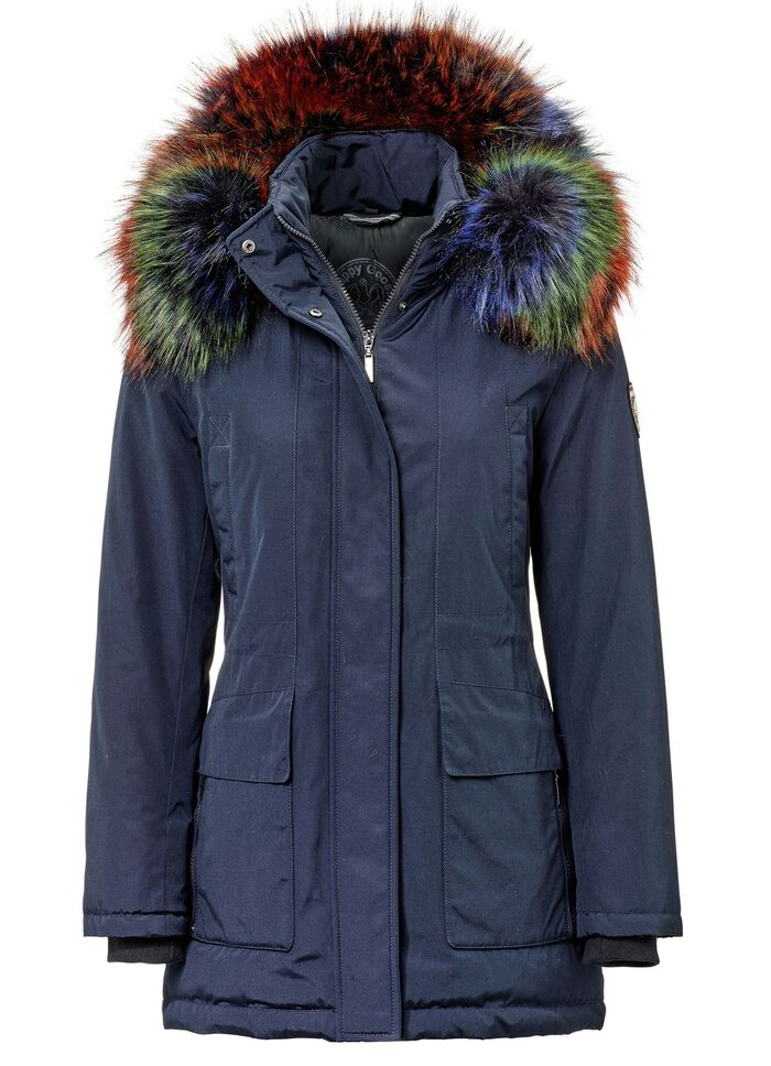 Funktions-Parka mit abnehmbarer Kapuze 