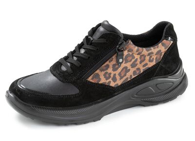 Trendige Damen-Schn&uuml;rschuhe, Weite K, mit herausnehmbarem Fussbett 