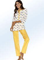 Pyjama mit Sternchen und langen &Auml;rmeln 