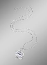 Funk-Anh&auml;ngeruhr mit sprechender Zeitansage auf Knopfdruck 