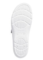 Pantolette mit floralem Druck WEISS-BUNT