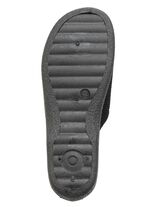 Pantoffel mit Schurwollfutter SCHWARZ