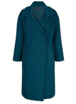 Wollmantel in 2-reihiger Optik 