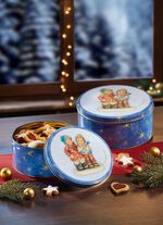 Geb&auml;ckdosen aus Blech, 2er-Set 