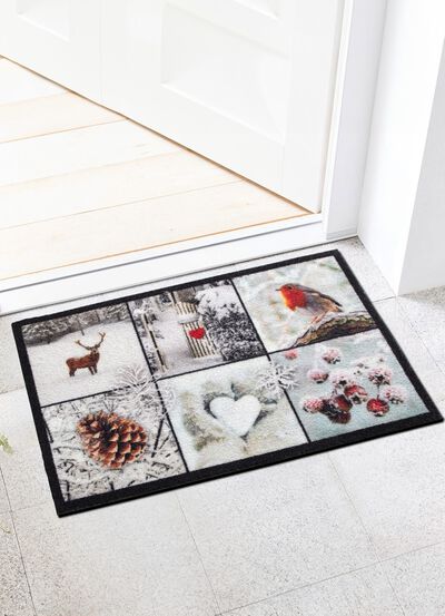 Fussmatte mit rutschemmender R&uuml;ckseite 