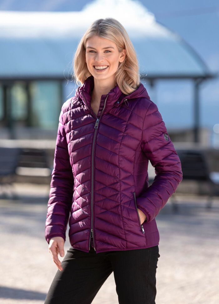 Jacke mit 2-Wege-Rei&szlig;verschluss 