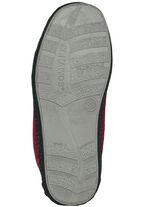 Atmungsaktive Damen-Hausschuhe, mit Reissverschluss 