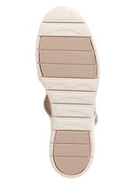 ELENA EDEN, sommerliche Damen-Slipper, Weite H, mit herausnehmbarem Fussbett ECRU-BEIGE