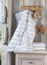 Geschirrt&uuml;cher in  Halbleinen, 3er-Set 