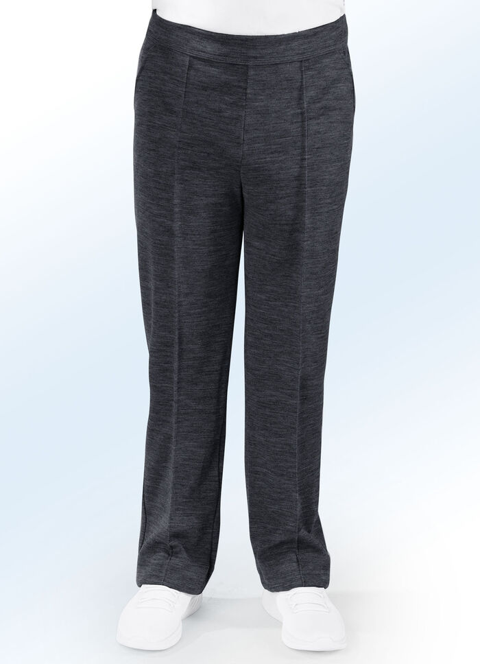 «Athlet»-Kurhose in 7 Farben ANTHRAZIT-MELIERT