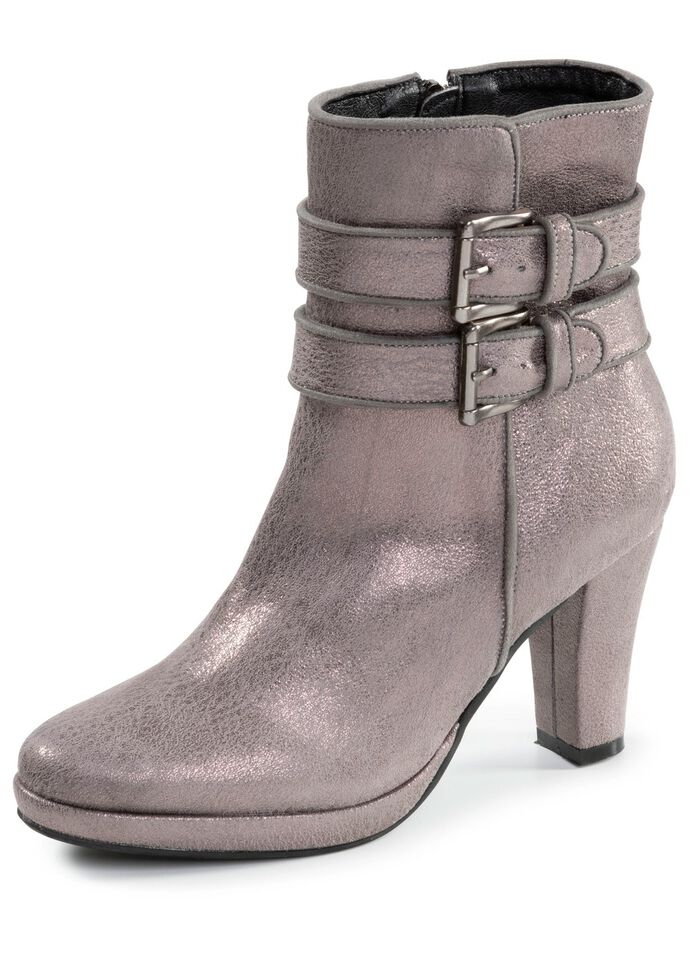 Andrea Conti, trendige Damen-Stiefeletten, mit Reissverschluss 