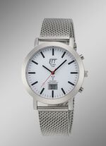 Funkgesteuerte Partneruhr mit Solar-Antrieb 