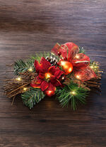 Beleuchtetes Tischgesteck, batteriebetrieben 