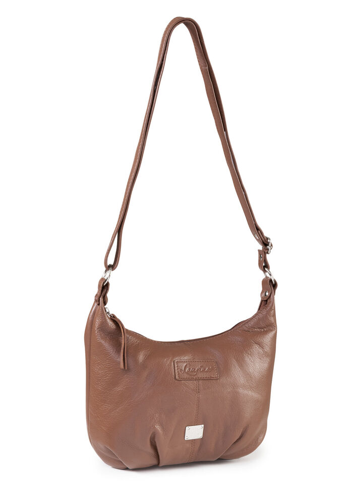 Laurina, Tasche, Damen, ein verstellbarer Umhängeriemen COGNAC