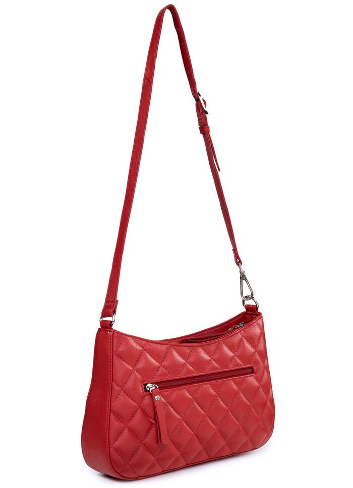 Laurina Tasche mit angesagter Steppung und Ziernieten 