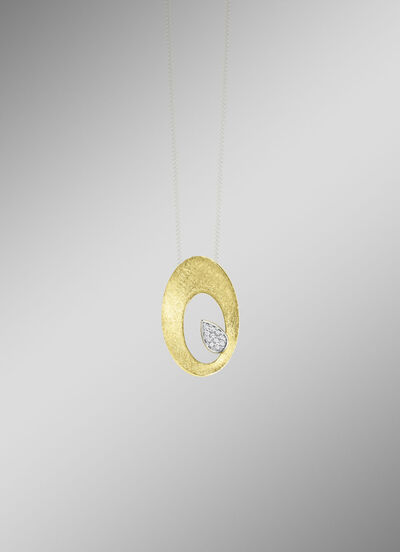 Eleganter Blickfang: Anhänger mit 11 Brillanten 