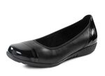 ELENA EDEN, klassische Damen-Ballerinas, Weite G, mit herausnehmbarem Fussbett 