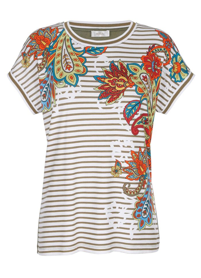 Shirt mit Mustermix-Motiv 