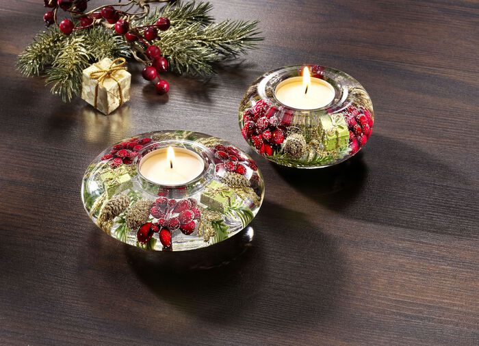 Teelichthalter «Ufo» GRÜN