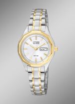 Damenuhr aus Edelstahl in Bicolor 