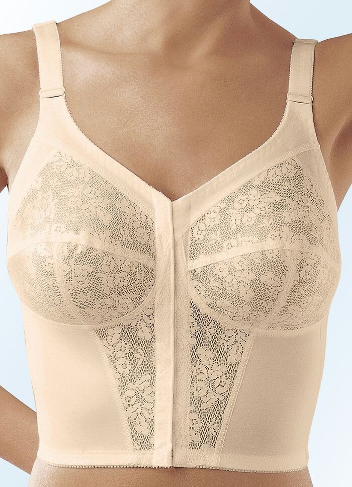 Susa BH in langer Form, mit Vorderverschluss 