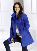 Jacke mit Schubtaschen KOBALTBLAU