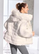 Wendejacke mit fester Kapuze 