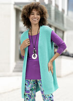 Gilet in verschlussloser Form 