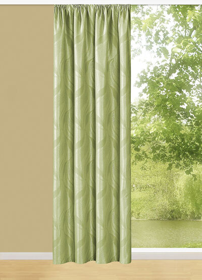 Dekoschal mit Kräuselband 