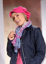 Schal mit Zickzack-Dessin 