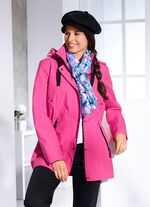 Funktionsjacke mit Rei&szlig;verschluss im R&uuml;ckteilkoller ZARTPINK