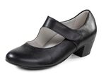 Waldl&auml;ufer, elegante Damen-Pumps, Weite H, mit herausnehmbarem Fussbett SCHWARZ