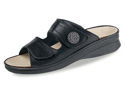 Bequeme Damen-Pantoletten, mit herausnehmbarem Fussbett 