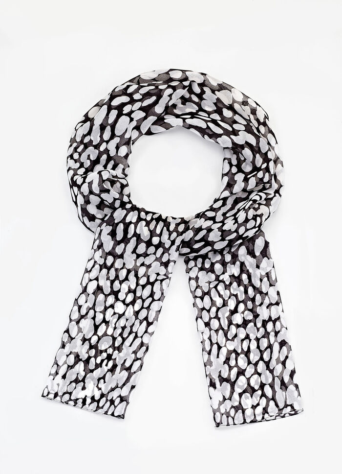 Schal mit Fantasiedessin 