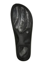 ELENA EDEN Pantolette aus teilweise perforiertem Nappaleder WEISS